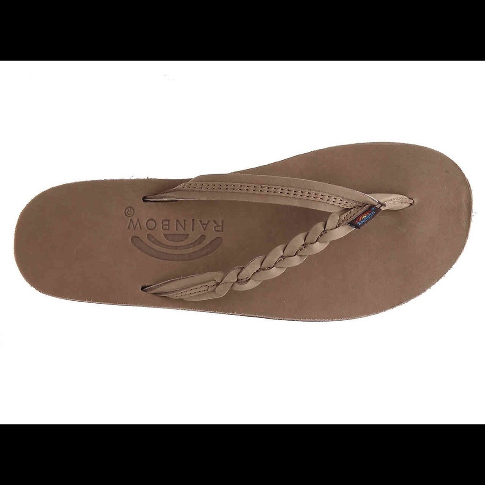 Rainbow Flip Flops